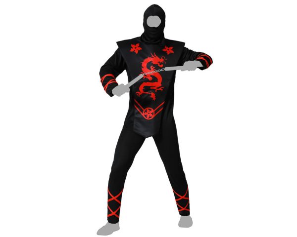 Moški kostum Ninja Bojevnik