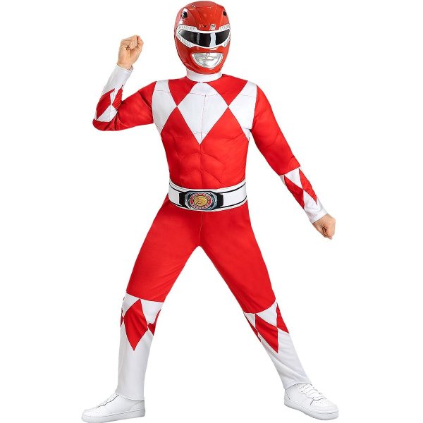 Otroški kostum Power rangers - rdeči