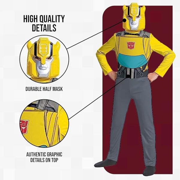 Pustni kostum Transformers - Bumblebee - otroški