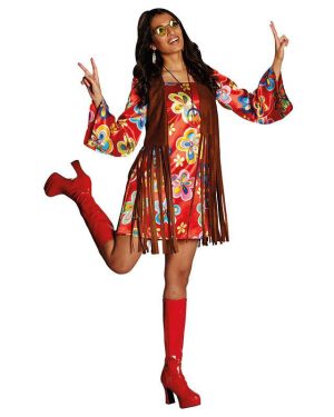 Ženski kostum Hippy Flower Power