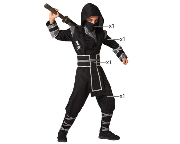 Ninja Deluxe otroški kostum