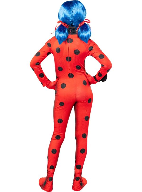 kostum pikapolona miraculous za otroke komplet z lasuljo in plisastim tikkijem